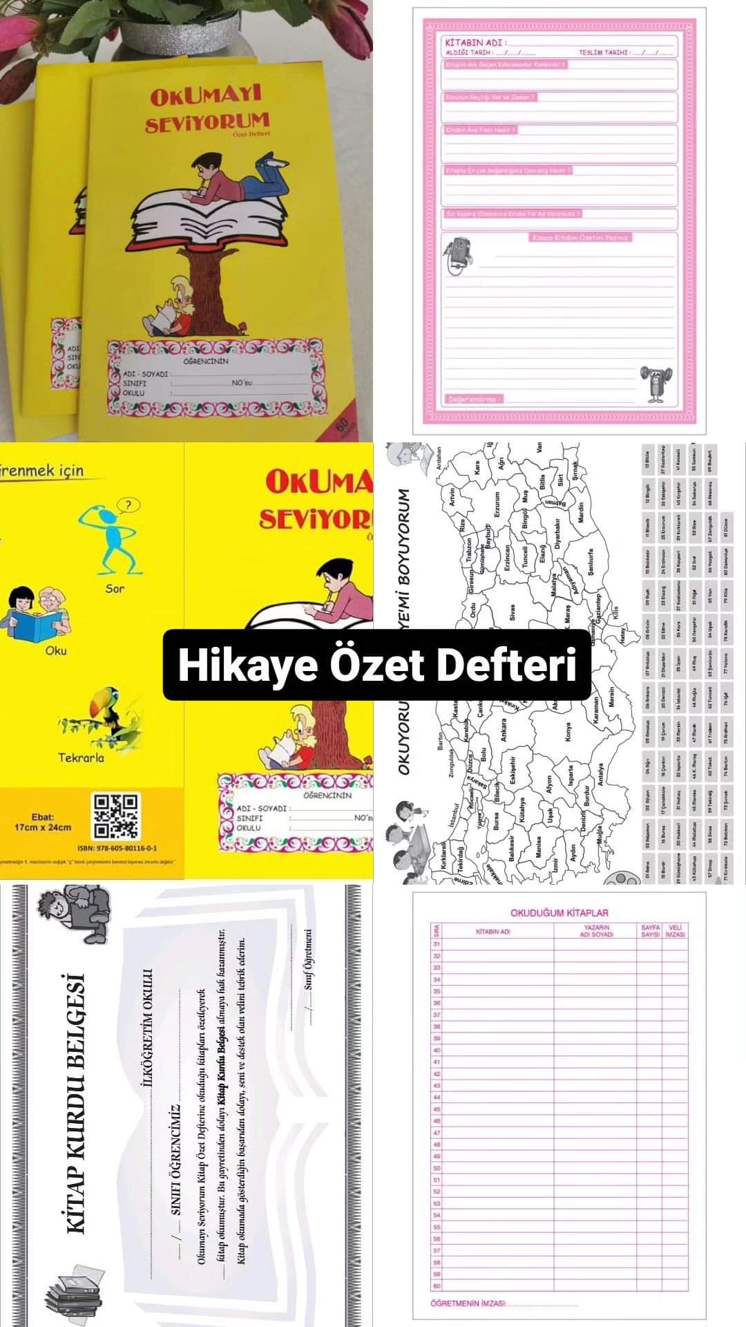 Hikaye Özet Defterim Hızır Öğretmen Eğitim Materyalleri